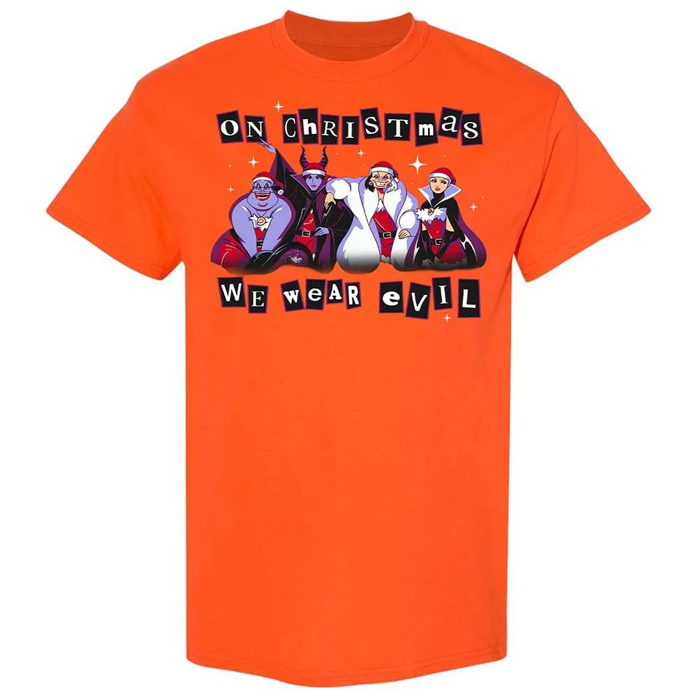 On Christmas We Wear Evil - Orange - 17