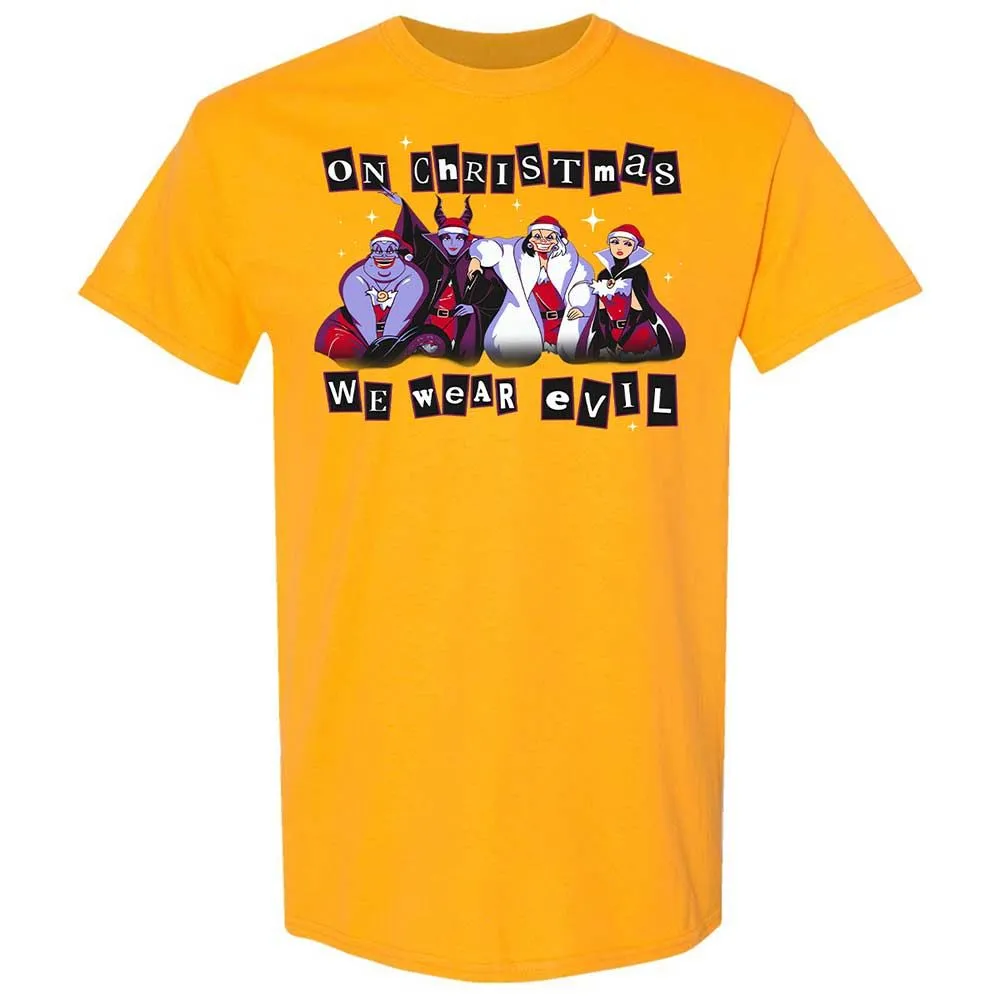 On Christmas We Wear Evil - Gold - 18
