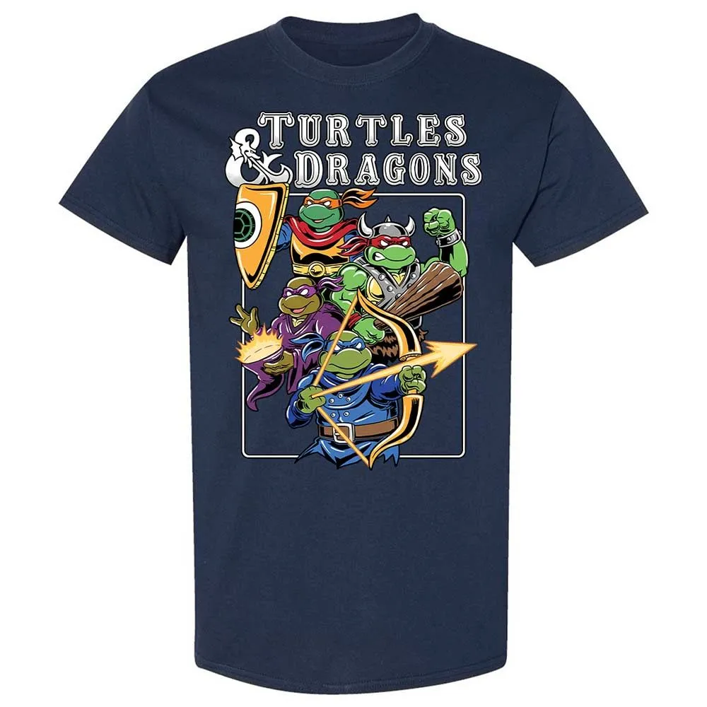 Turtles and Dragons - Navy - 2