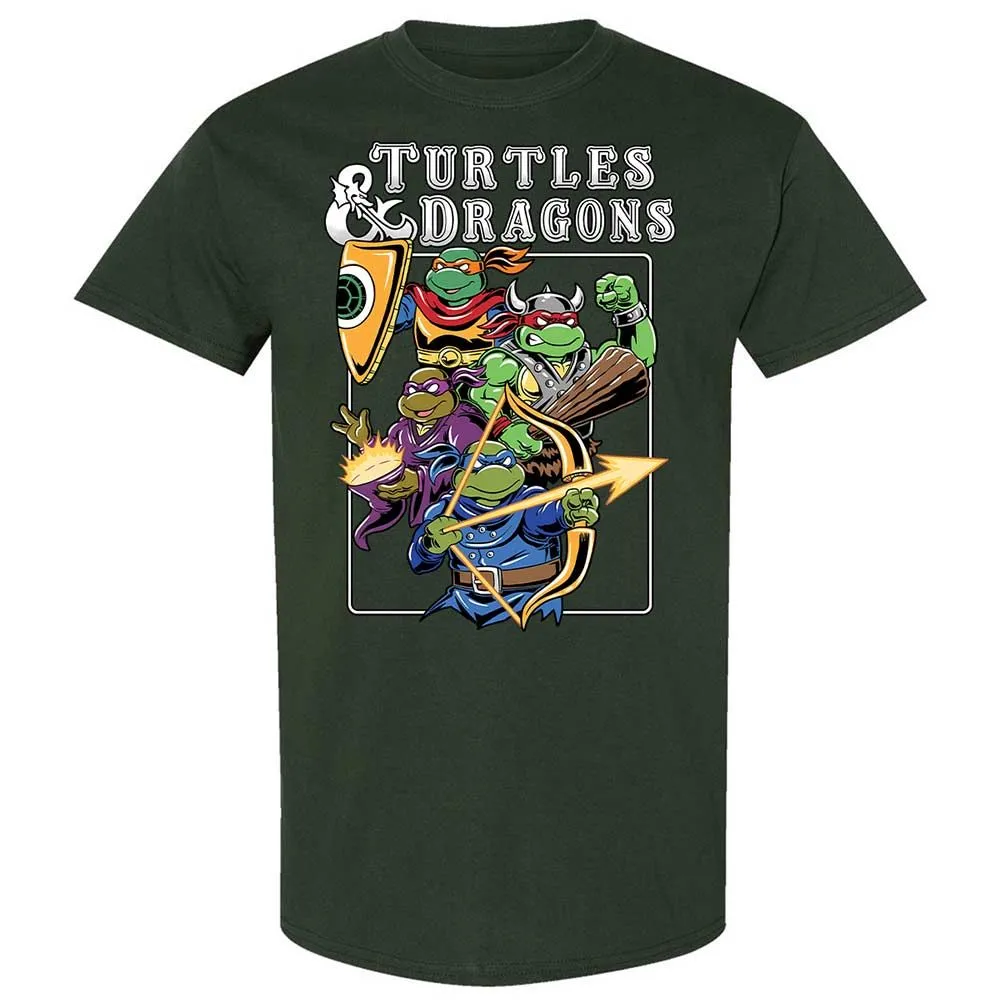 Turtles and Dragons - Forest Green - 5