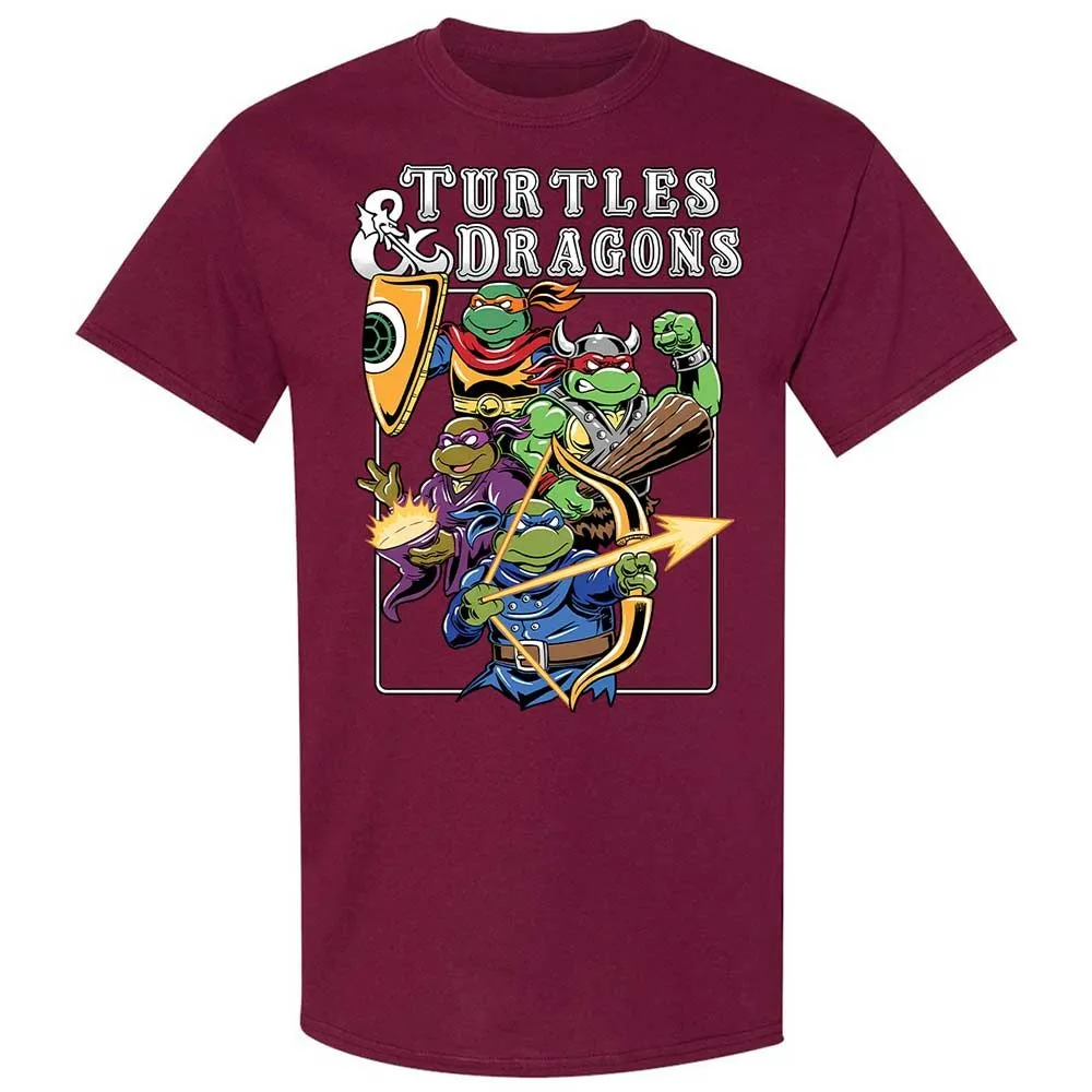 Turtles and Dragons - Maroon - 8