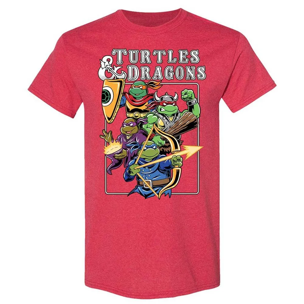 Turtles and Dragons - Heather Red - 11