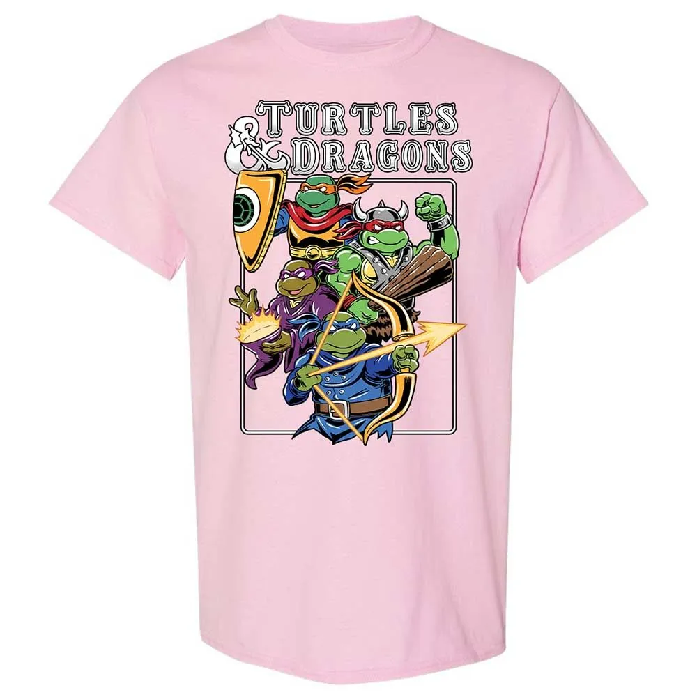Turtles and Dragons - Light Pink - 14