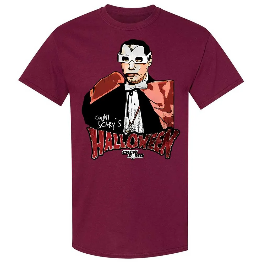 Count Scary's Halloween - Maroon - 8