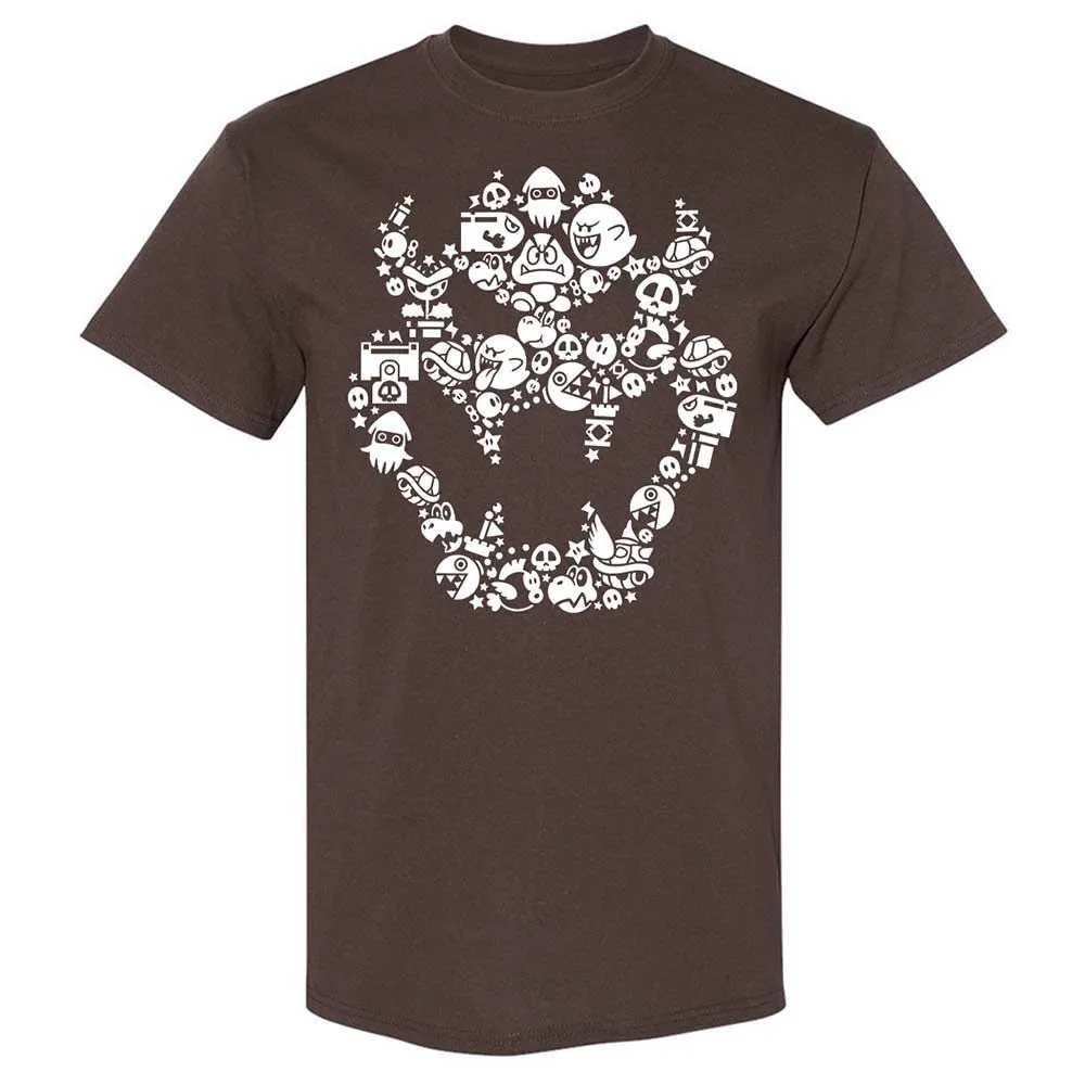 Bowser's skull face - Dark Chocolate - 7