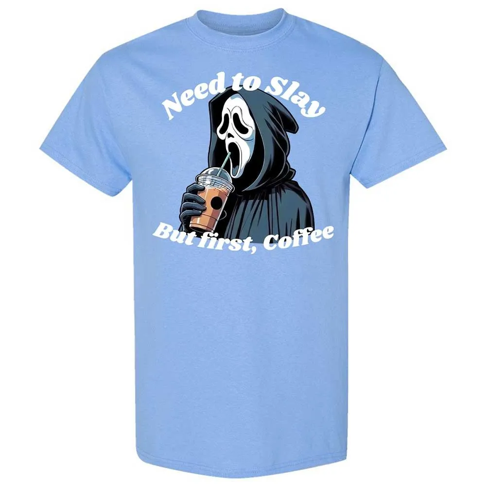 But first, Coffee - Carolina Blue - 19