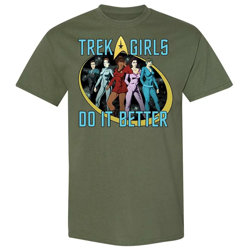 Trek Girls Do It Better - Military Green - 9