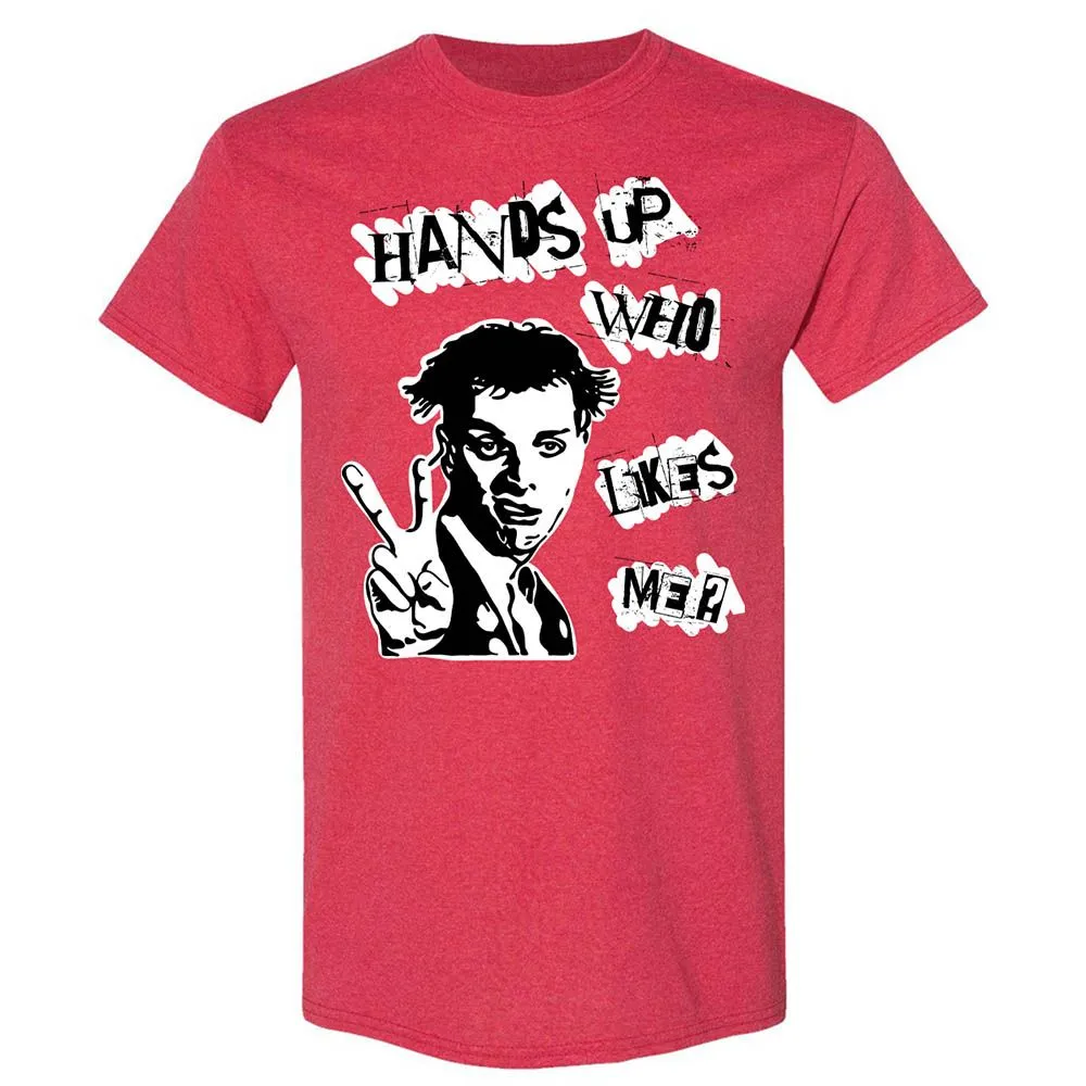 Hands up who likes me - Heather Red - 11