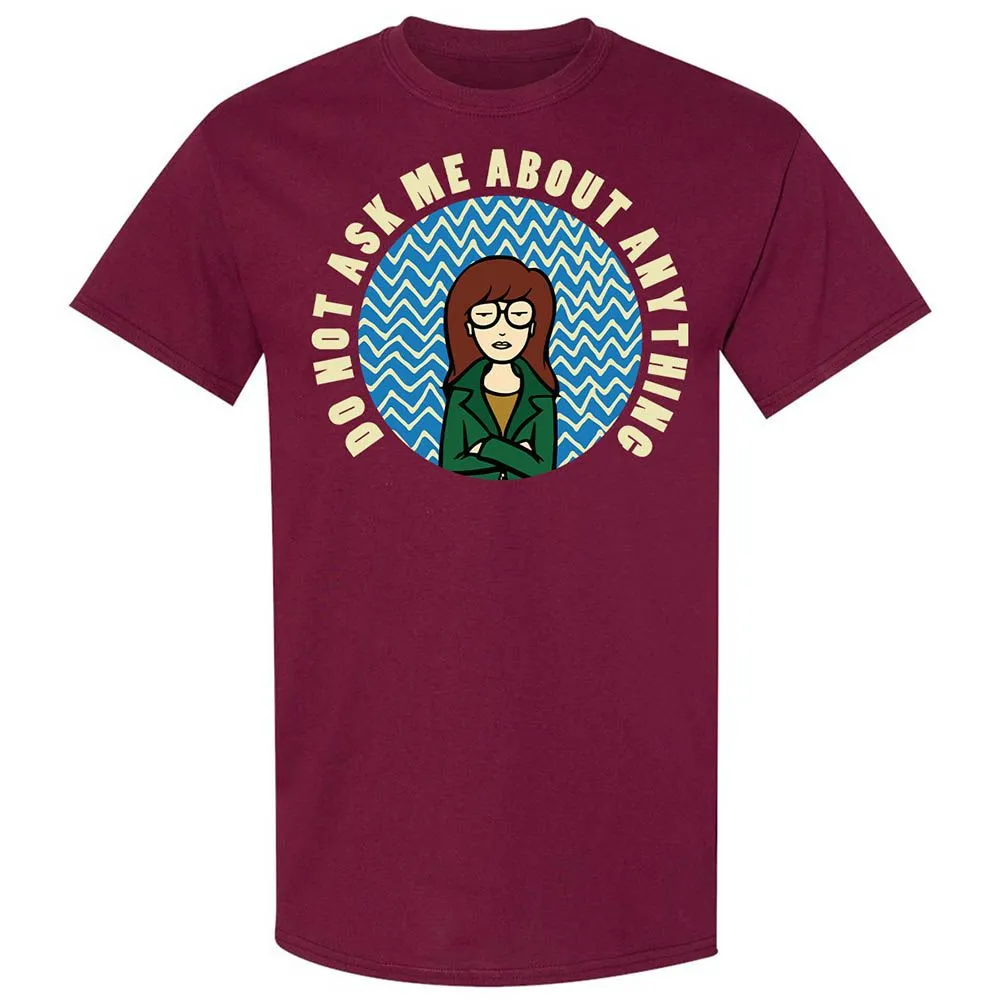 Do Not Ask Me About Anything - Maroon - 8