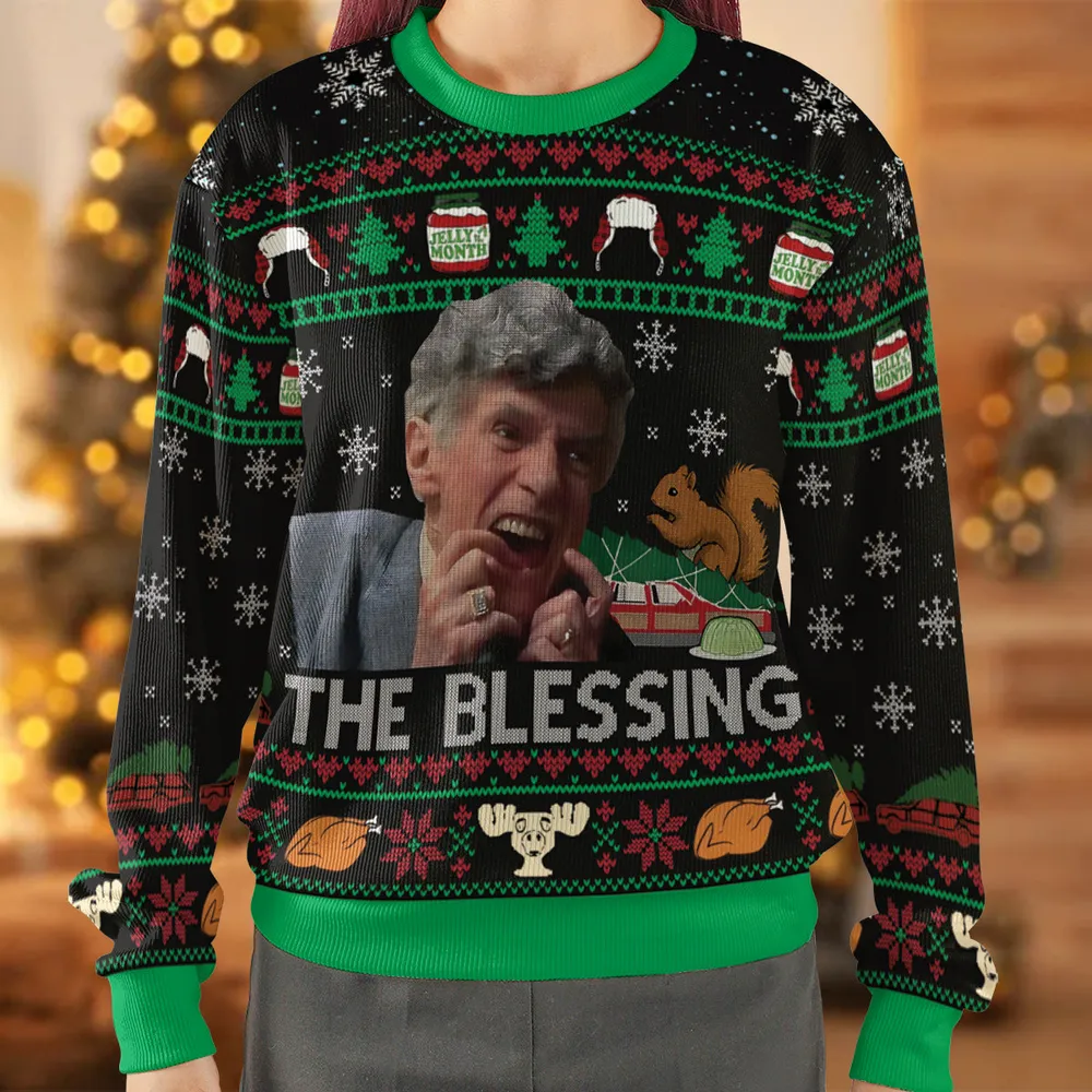The Blessing Ugly Christmas Sweatshirt - 2