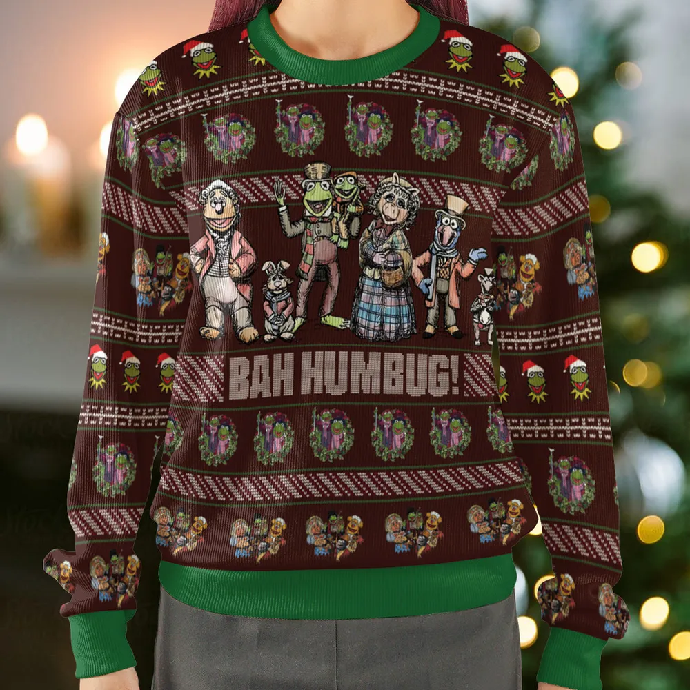 Bah Humbug Ugly Christmas Sweatshirt - 2