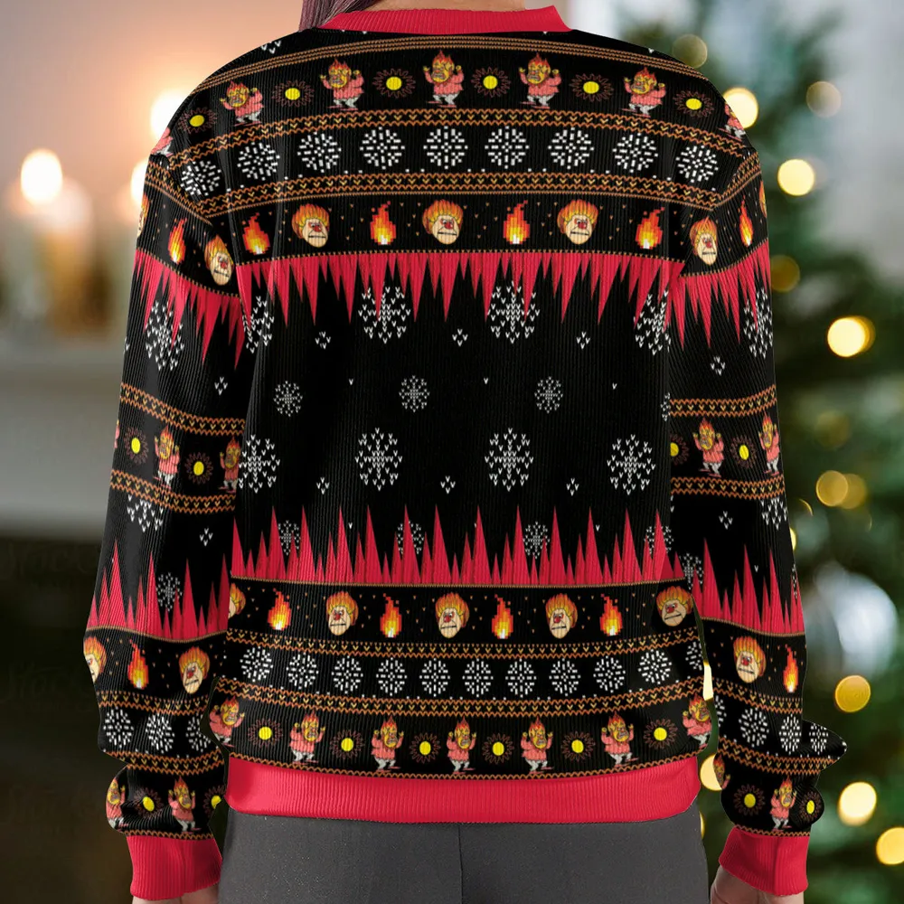 He's Too Much Ugly Christmas Sweatshirt - 3